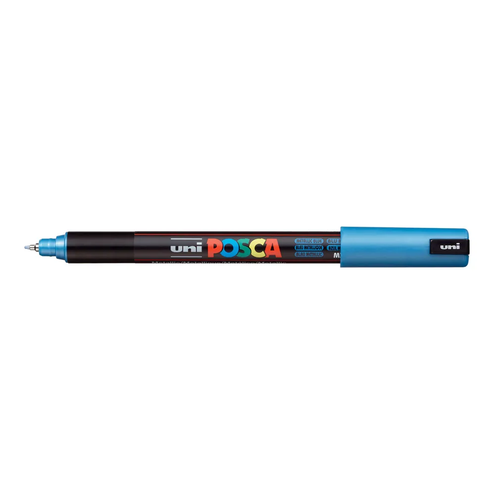 MARKER POSCA 0.7mm METALIK PLAVI 