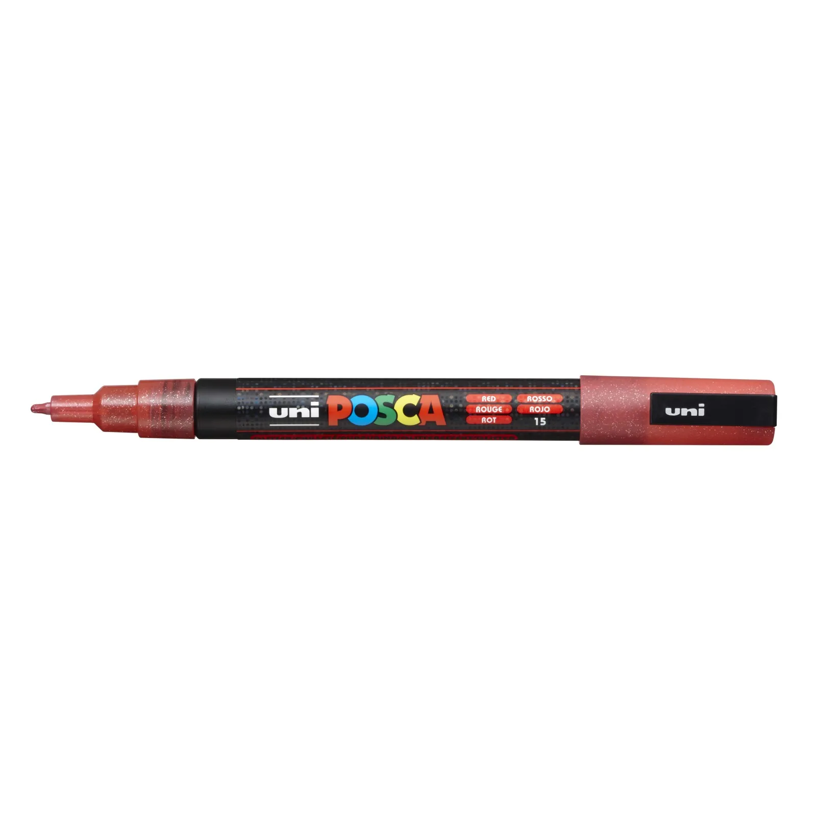 MARKER POSCA CRVENI SA ŠLJOKICAMA 