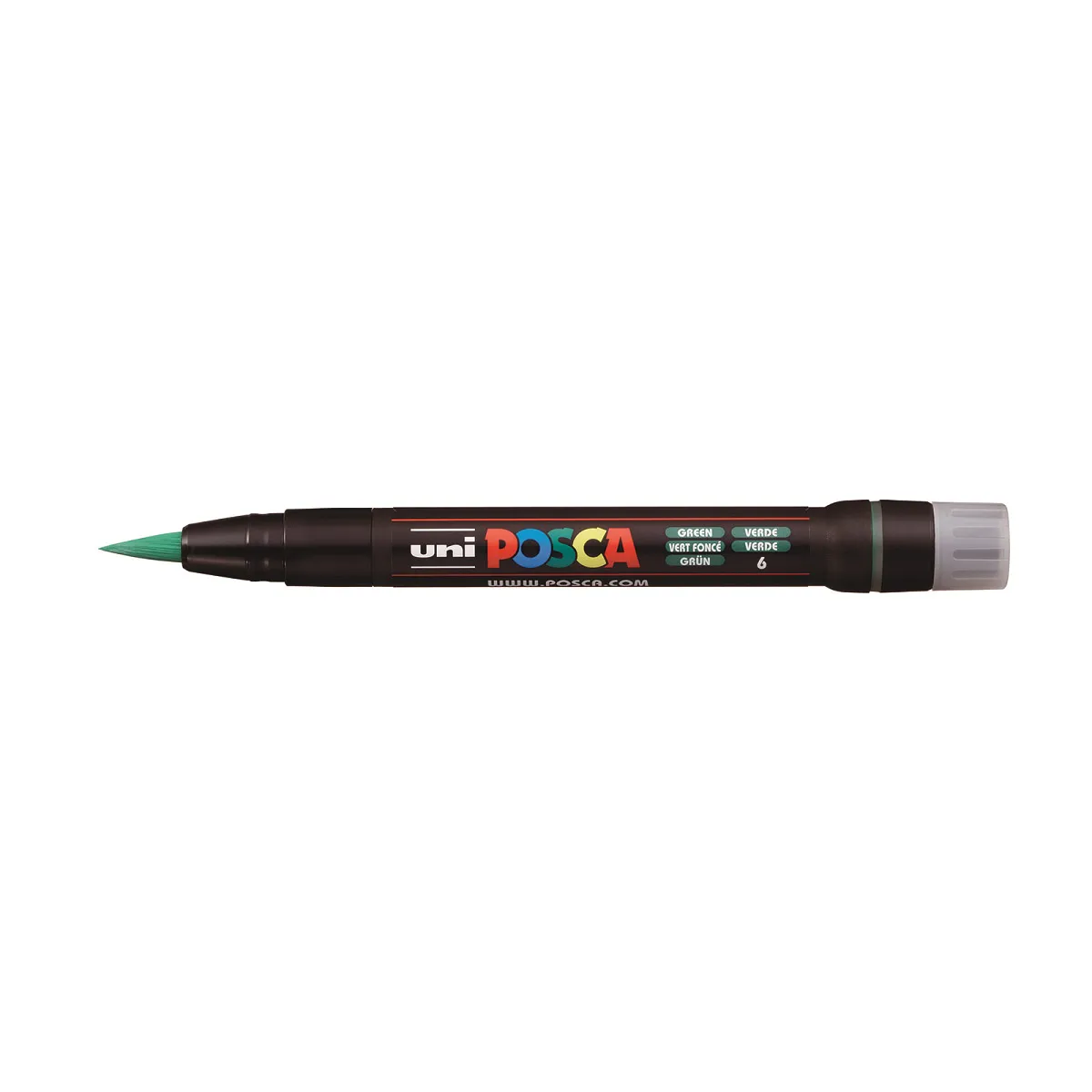 MARKER POSCA SA ČETKICOM ZELENI 