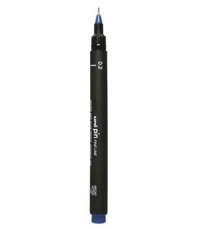 MARKER PIN 0.2mm PLAVI 