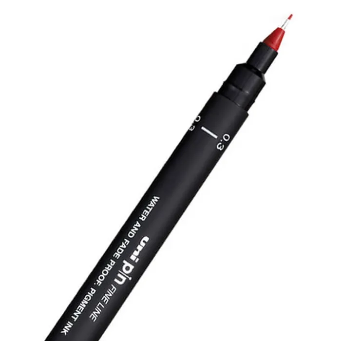 MARKER PIN 0.3mm CRVENI 