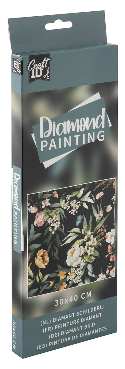Slikanje cirkonima DIAMOND PAINTING 30x40 cm Cveće 