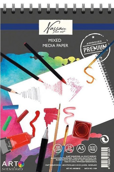 Blok za crtanje 25 listova A5 