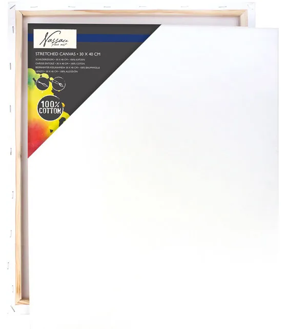 Slikarsko platno 30x40cm - 100% pamuk 