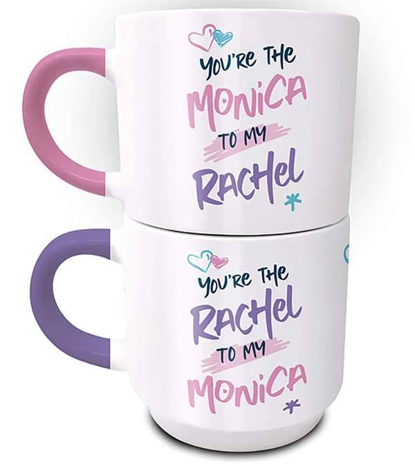 FRIENDS set dve šolje MONIKA I REJČEL 