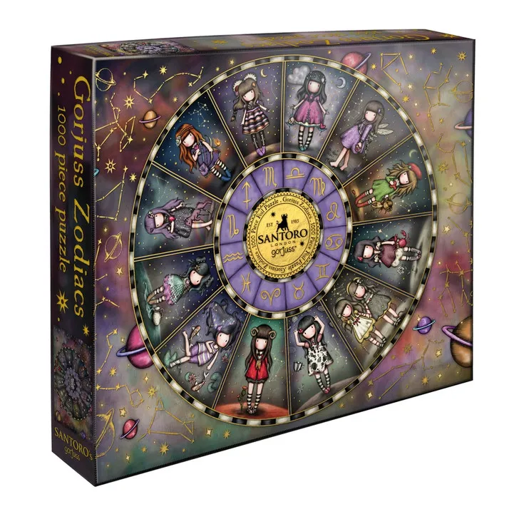 Puzzle 1000 NOVA GODINA GORJUSS Zodiac Constellations