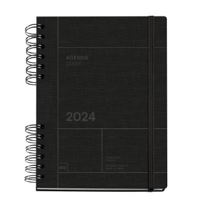 MIQUELRIUS Datumirani planer za 2024 - CRNI 