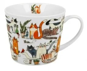 Velika šolja 600ml CATS WORLD Lazy Cats 