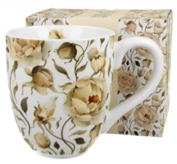 XXL ŠOLJA ENGLISH ROSES WHITE 