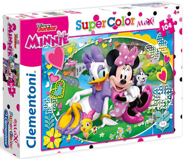 CLEMENTONI PUZZLE 104 MAXI MINNIE HAPPY HELPERS 