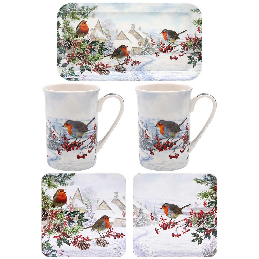 Poklon set CHRISTMAS ROBIN 