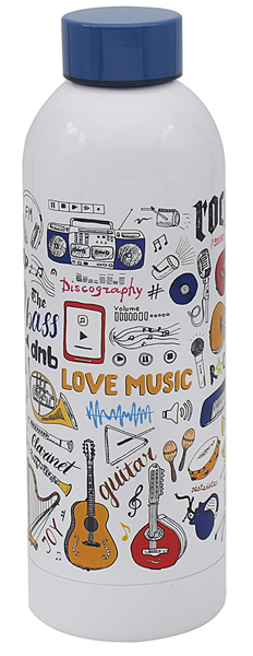 Flašica za vodu LOVE MUSIC 