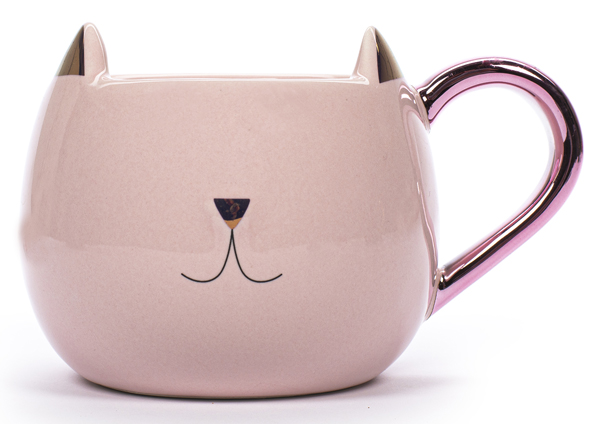 Šolja MAČKA - ROZE 