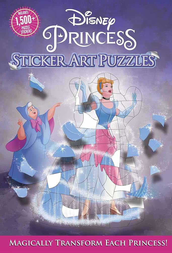 DISNEY PRINCESS STICKER ART 
