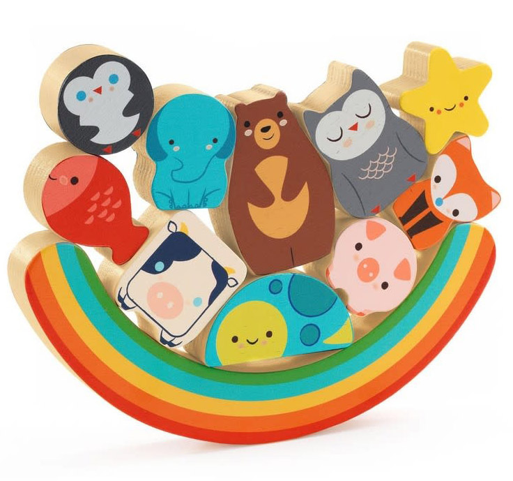 Puzzle za decu PUZZ & BOOM RAINBOW 