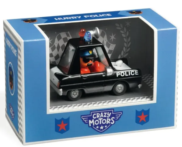 Igračka CRAZY MOTORS - CAR - HURRY POLICE