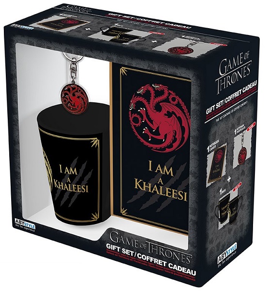 GAME OF THRONES  poklon set TARGARYEN 