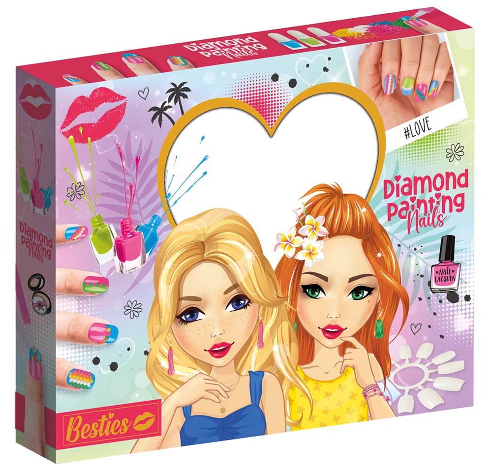 Set za ukrašavanje noktiju DIAMOND PAINTING 