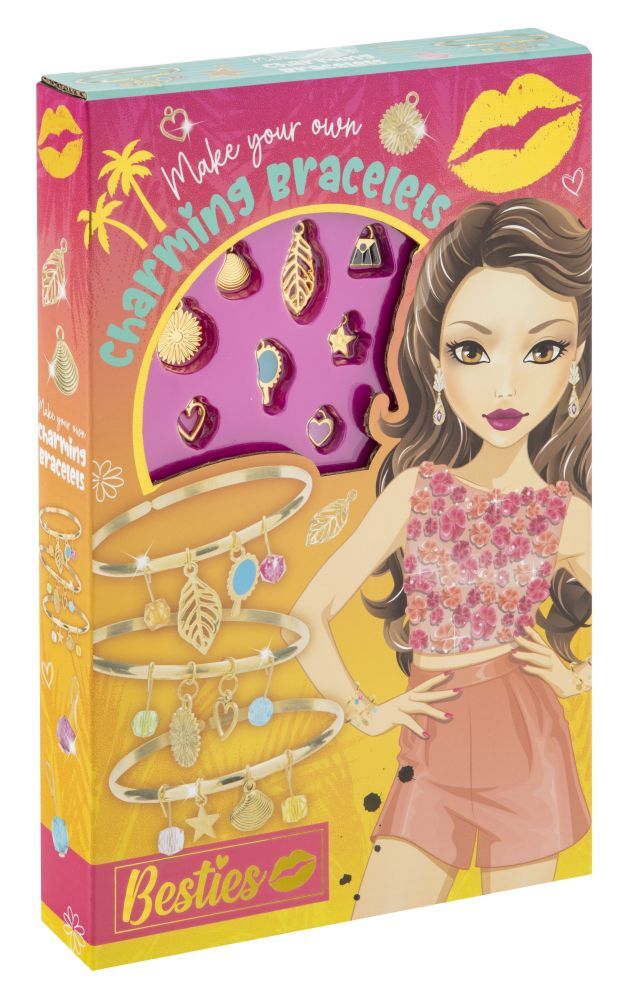 Kreativni set za pravljenje ogrlica CHARMING BRACELETS JEWELLERY 