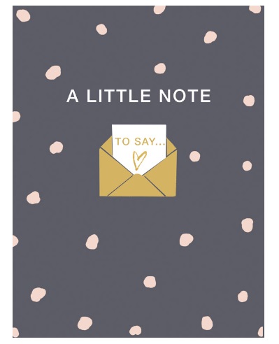 Čestitka A LITTLE NOTE 