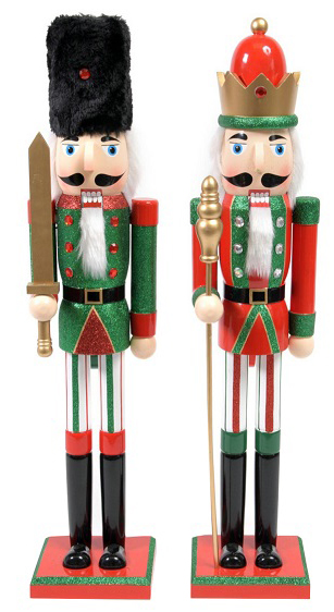 Novogodišnja ukrasna figura KRCKO ORAŠČIĆ -66cm 