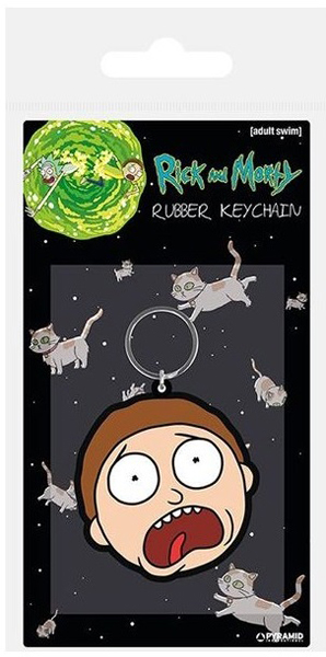 RICK AND MORTY privezak za ključeve MORTY TERRIFIED 