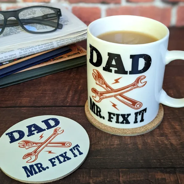 Set šolja i podmetač DAD - MR FIX IT
