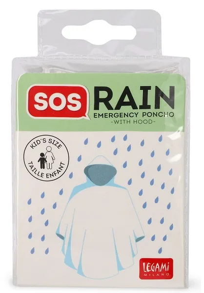 Kabanica za decu SOS RAIN providna 