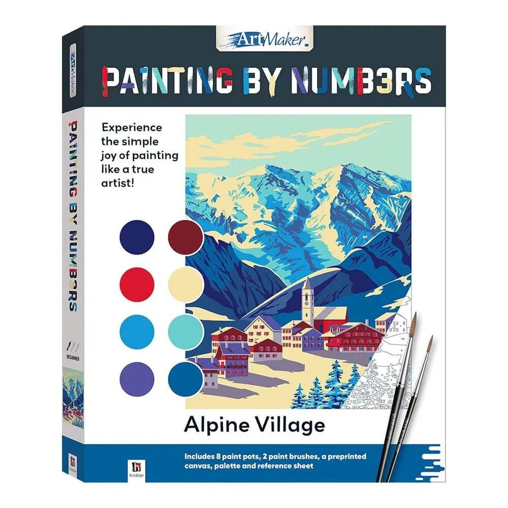 Oboj po brojevima ALPINE VILLAGE 