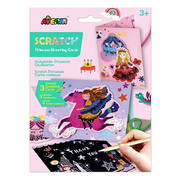 Kreativni set za pravljenje čestitki PRINCESSES 