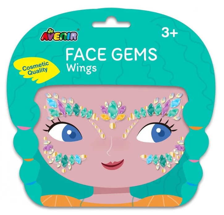 Kreativni set FACE GEMS-WINGS 