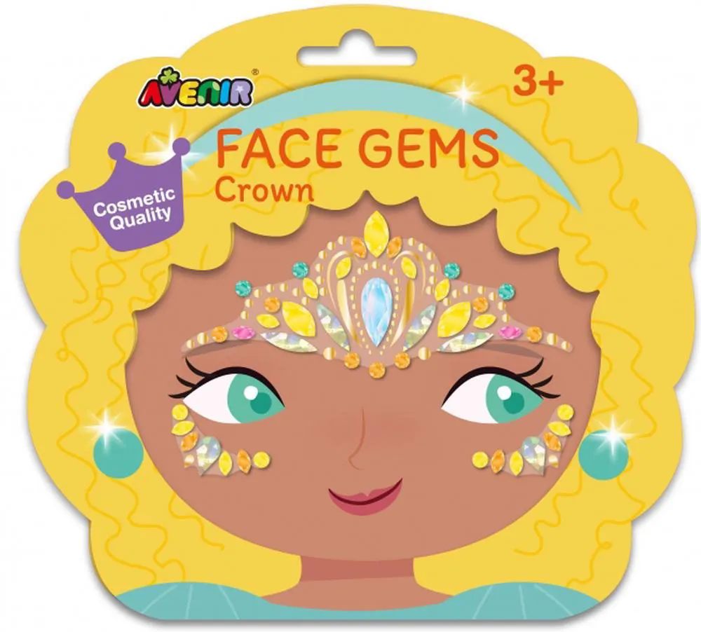 Kreativni set FACE GEMS-CROWN 