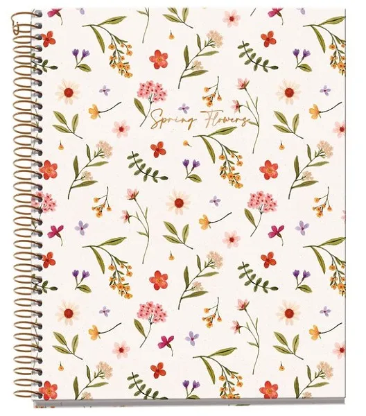 MIQUELRIUS notes A5 na linije FLOWERS 