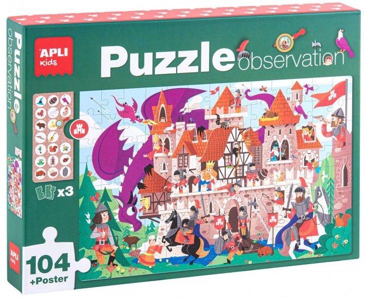 Puzzle za decu ZAMAK -104 kom 