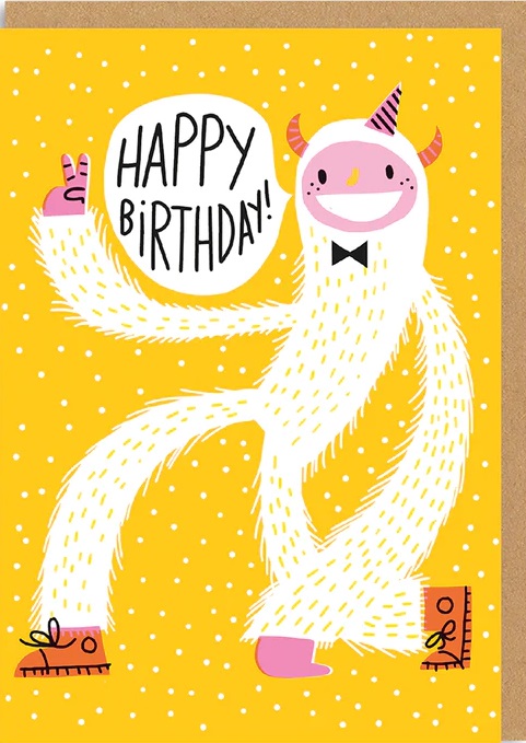 Rođendanska čestitka YETI 