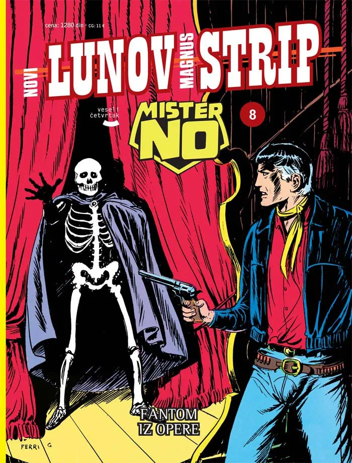 MISTER NO Fantom iz opere, Lunov Magnus strip 8 