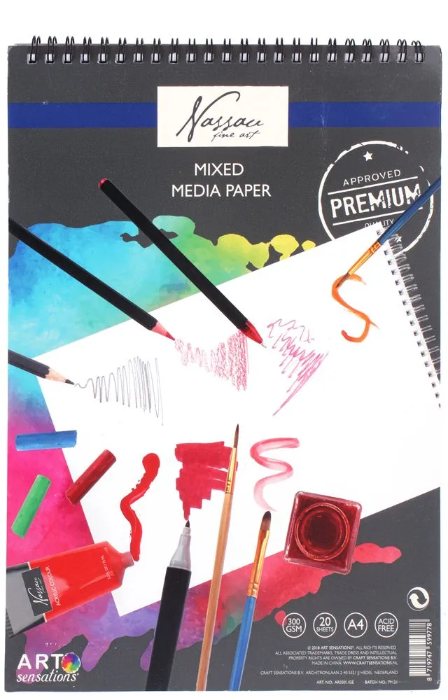 Blok za crtanje A4 NASSAU - 20kom 