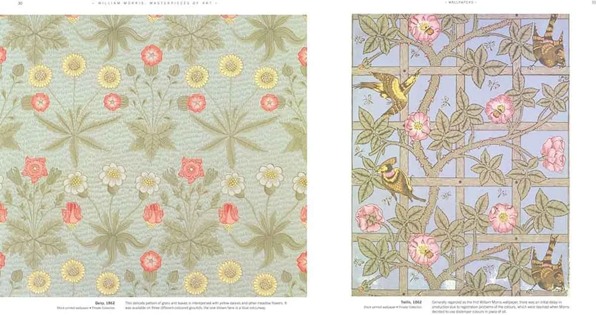 WILLIAM MORRIS MASTERPIECES OF ART 
