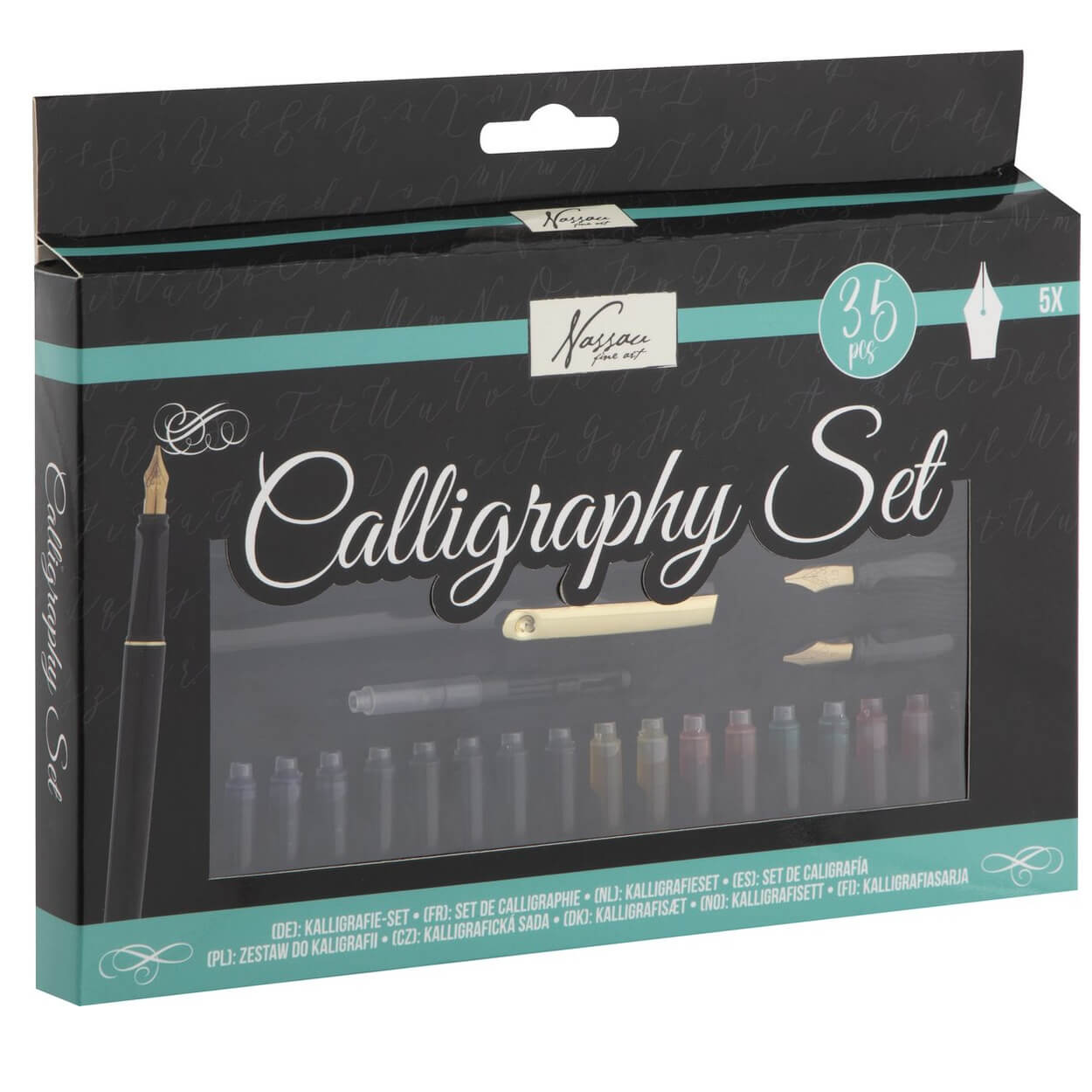 Set za kaligrafiju NASSAU 35kom 