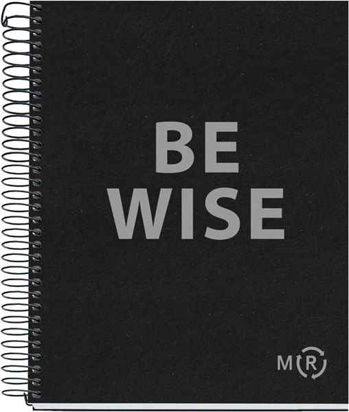 MIQUELRIUS sveska A5, TP tačkice - ECO ANTHRACITE 