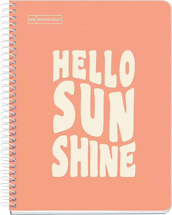 MIQUELRIUS Sveska A5 TP PEACH 