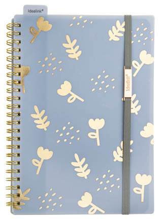 Sveska sa spiralom A6, 80 listova COLOR STYLE / ČETIRI VRSTE 