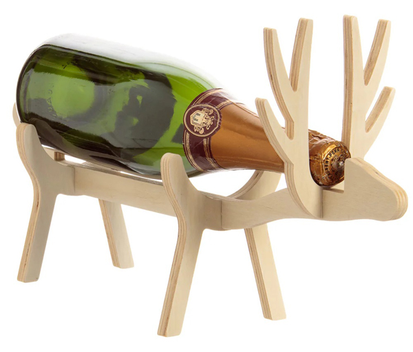Drveni stalak za flašu JELEN 