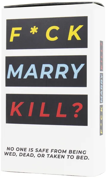 Društvena igra za odrasle F*CK, MARRY, KILL? 