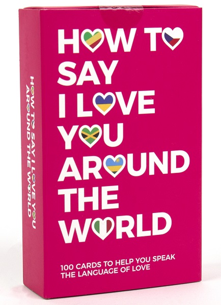Društvena igra HOW TO SAY I LOVE YOU AROUND THE WORLD 