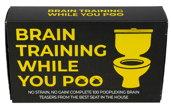 Društvena igra BRAIN TRAINING WHILE YOU POO 