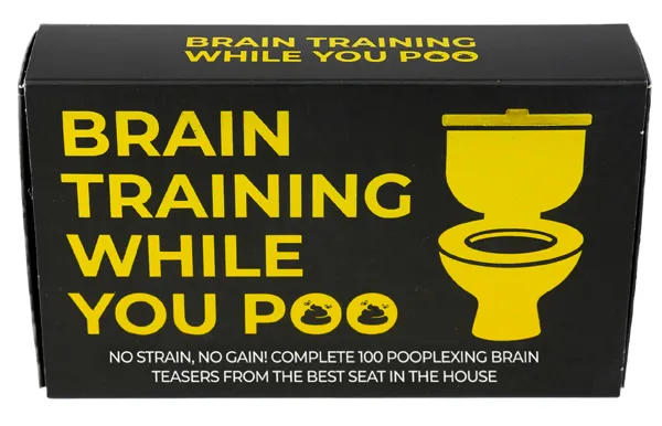 Društvena igra BRAIN TRAINING WHILE YOU POO 