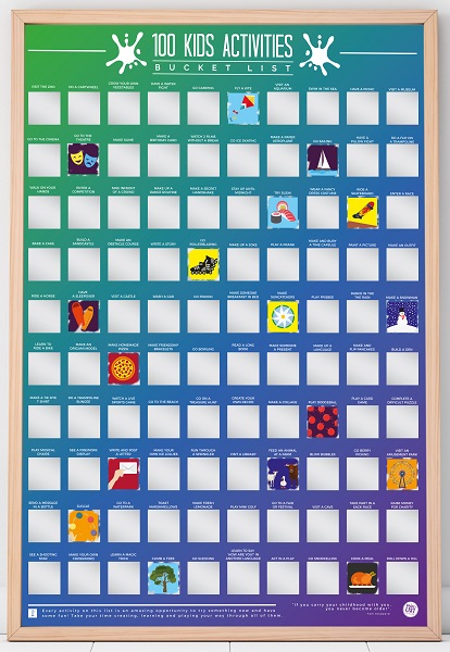 Greb-greb poster 100 KIDS ACTIVITIES 