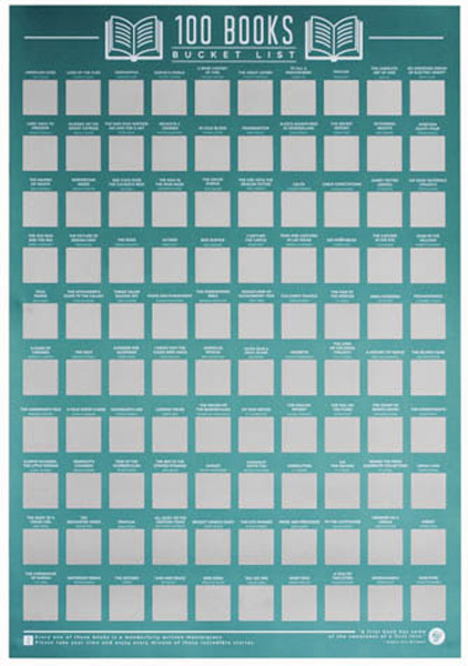 Greb-greb poster 100 BOOKS 