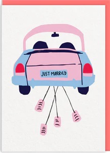 Čestitka za venčanje JUST MARRIED 